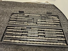 Wildbossy 20pcs Rotary Hammer Drill Bit SDS Plus Concrete Masonry Hole Tool