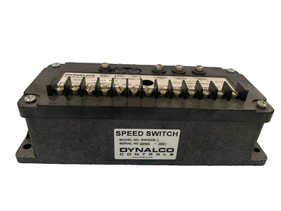 Dynalco Controls SW200B-1 Speed Switch 1000 Hz Max Relay2 500 RPM Relay1150 RPM