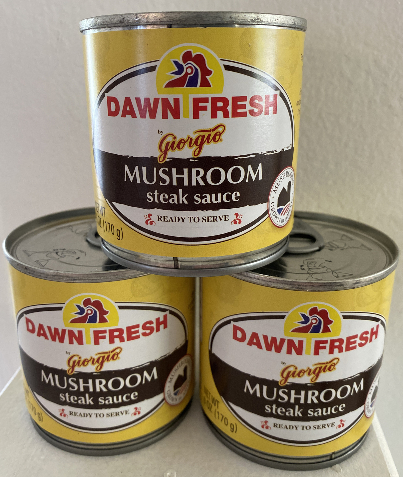 Dawn Fresh Mushroom Steak Sauce, (3) 6Ounce 70475010644 eBay