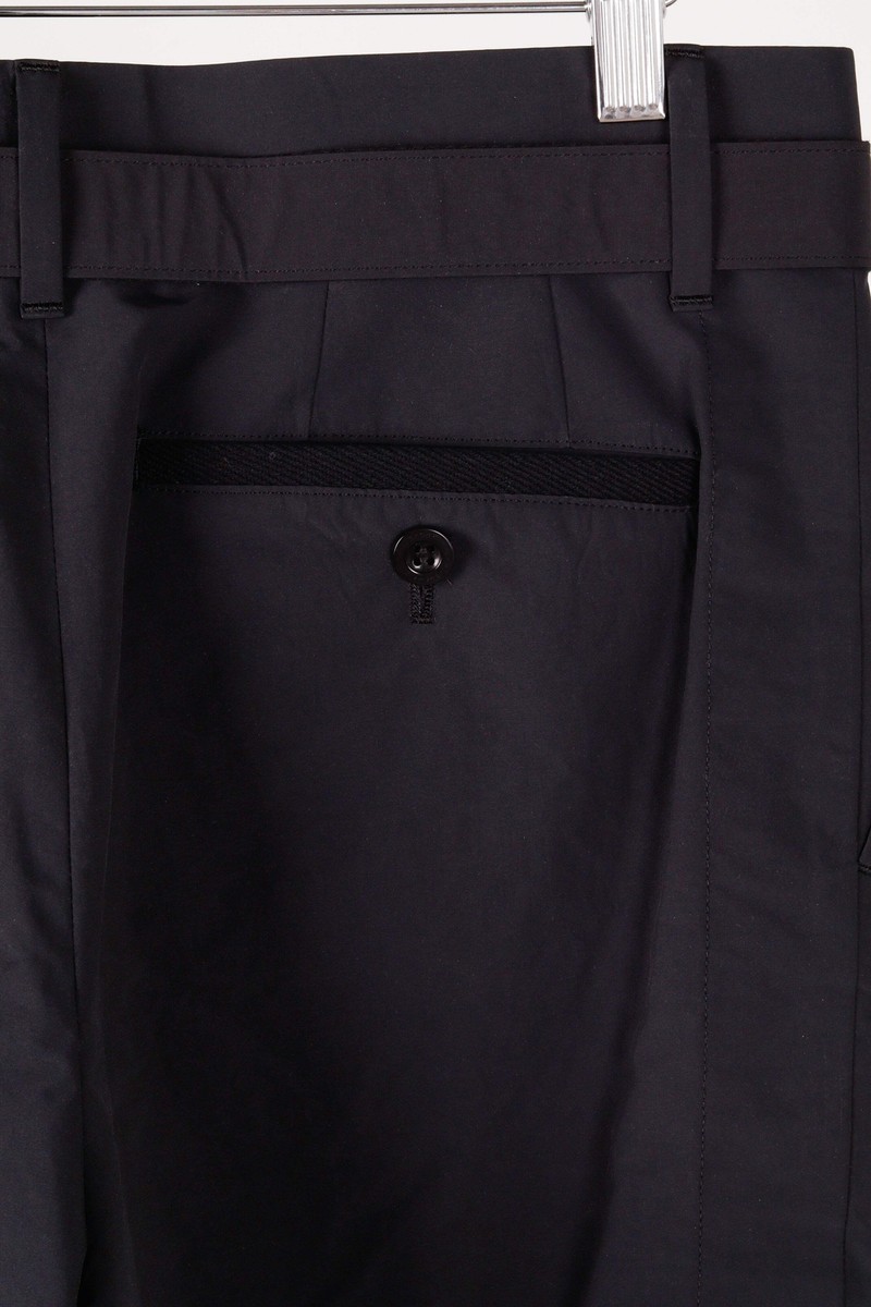 Sacai SS23 'Matte Taffeta' Pants Black (2023) | eBay