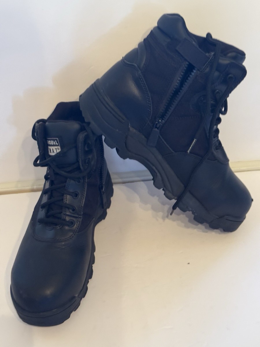 Men\'s Black Tactical Ankle Boots - Unbranded Black Tactical Boots in Military & Tactical Boots - Walmart.com main image 4