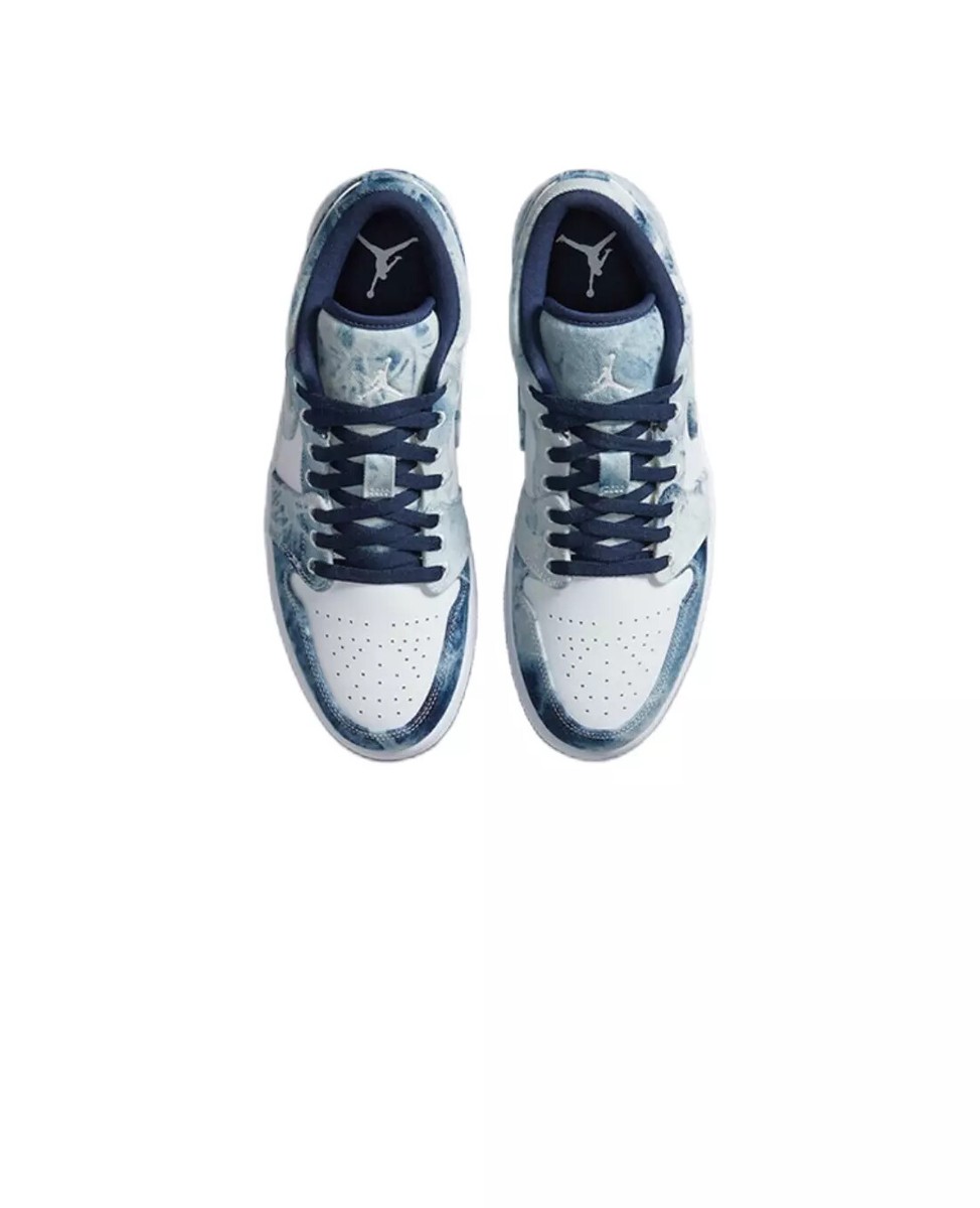 靴 28cm Nike Air Jordan 1 Low CZ8455-100 Jordan 1 Low Washed Denim Men's - CZ8455-100 - US