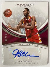 Jim Chones 2016-17 Immaculate Collection Heralded Signatures Auto (38/99)