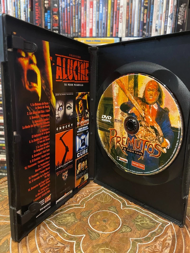 PPREMUTOS , EL ÁNGEL CAIDO - DVD - COLECCIÓN ALUCINE - PELÍCULA DE CULTO - Imagen 3 de 3