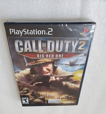 Call of Duty 2: Big Red One (Sony PlayStation 2, 2005) PS2 Brand New Sealed Mint