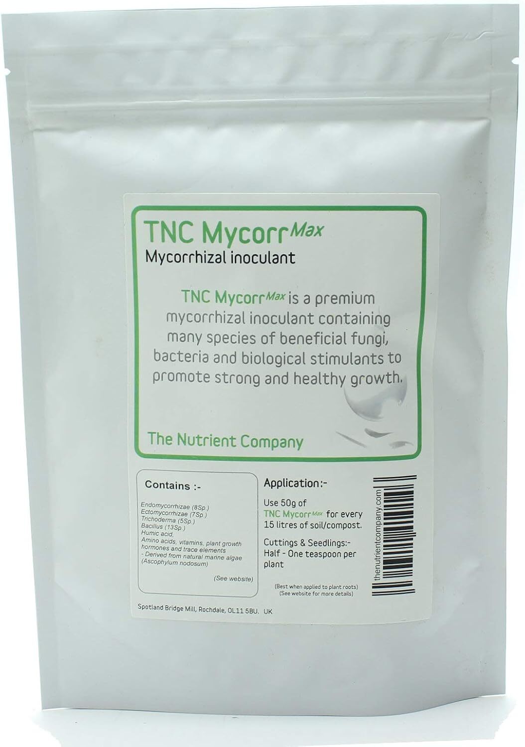 MycorrPlus (was Max) - Premium Mycorrhizal fungi powder w/Trichoderma & Bacteria