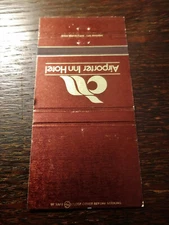 Vintage Matchcover: Airporter Inn Hotel, Irvine, CA                 BB