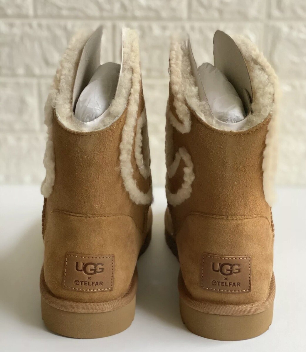 Exclusive Telfar x UGG Chestnut Boots Size 13Men/15Women | eBay