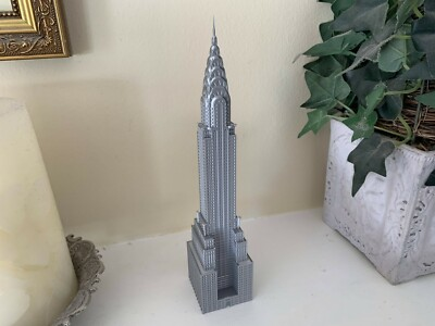 #ad Chrysler Building Model 3D Printed $237.99