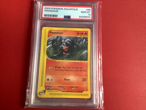 Houndour graded PSA 10 for sale on eBay