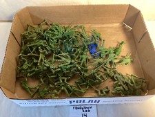 Vintage lot of plastic MPC toy soldiers play set figures military toys