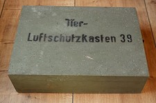 Tier Luftschutz Kiste 2.Weltkrieg Luftschutz WW2 WK2 •  inkl. Einleger!