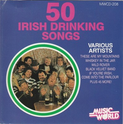 Various - 50 Irish Drinking Songs (CD 1992) Pre-owned