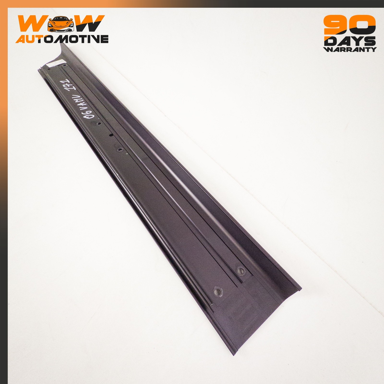 06-16 ASTON MARTIN V8 VANTAGE FRONT RIGHT LEFT DOOR SILL SCUFF TRIM PLATE OEM