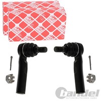 2X febi bilstein SpurstangenkÖPfe Passend FüR Toyota Dyna Links+Rechts