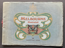 1910 1st Melbourne 39 Very Early Views, Original, FREE EXPRESS AUST