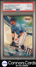 Brendan McKay PSA 4 2017 Bowman's Best #TP-20 Top Prospects SuperFractor 1/1