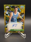 2025 Topps Cosmic Chrome Kon Knueppel Gold Interstellar Refractor (RAW)