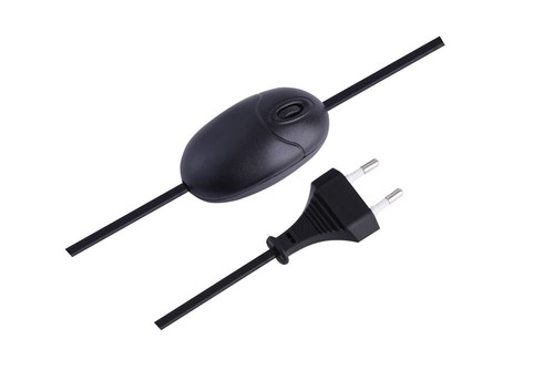 Electraline 70117 Interruttore Varialuce Dimmer con Cavo da 1.5 Metri Nero Max - Foto 5 di 24