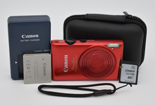 Canon PowerShot ELPH 300 HS 12,1MP Fotocamera Digitale Rossa Confezione Completa - TESTATA ✅