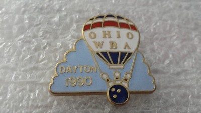 PIN S BOWLING DAYTON 1990 OHIO WBA