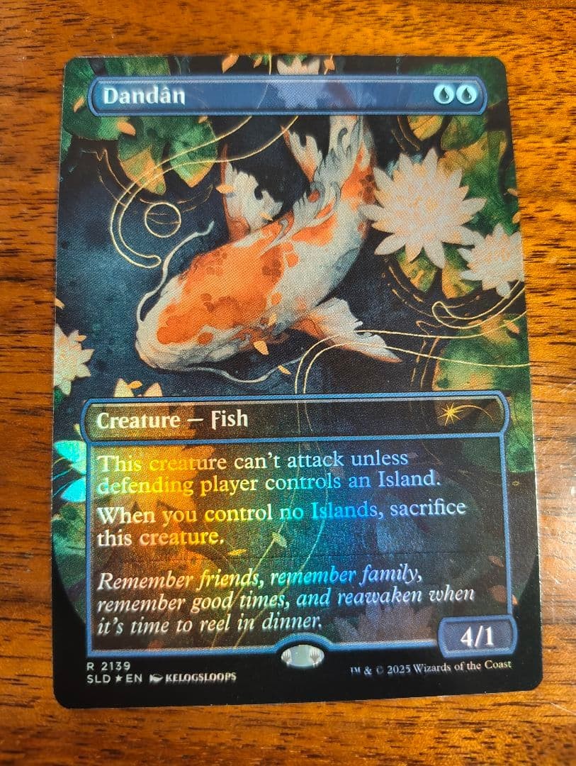 Dandan secret lair version 2-piece set FOIL | eBay