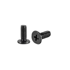 M2 x 5mm Laptop Notebook Computer Screws Phillips Head Screw Black 200pcs