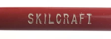 Vintage - Red and Black "SKILCRAFT" Office Supplies Advertisement Pen - B11H