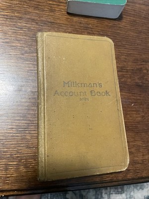 Milkman s Account Book 