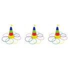 3 Sets Ringe Werfen Toss Spiel Spielzeug Für Kinder Kinderspielzeug