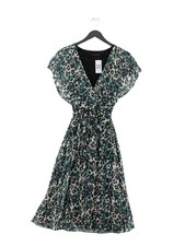 Tenki A-Line Midi Dress UK8 in Multi