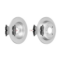 f.becker Bremsscheiben Ø259MM + BremsbelÄGe Hinten FÜR Mini Mini Clubman Mini