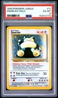 1999 POKEMON JUNGLE #11 SNORLAX-HOLO PSA 6
