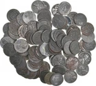 (2 Rolls) 1943 Steel Cent 'Silver' Penny 100 Coins Bulk WWII Collection *8020