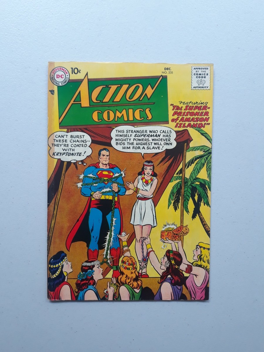Action Comics 235 DC Comics Golden Age Superman 1957 | eBay