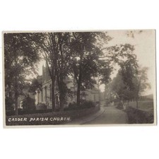 CADDER Parish Church, Lanarkshire RP Postcard Unused