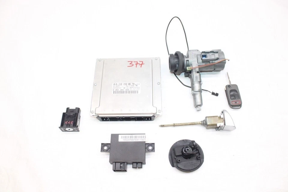 2006 CHRYSLER CROSSFIRE ZH КУПЕ #377 ЗАЖИГАНИЯ ECU ECM ИММОБИЛАЙЗЕР КОМПЛЕКТ MT 6-SP - Изображение 3 из 4