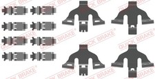 QUICK BRAKE Zubehörsatz Scheibenbremsbelag für Audi Q7 4M 3.0 TDI SQ7 4MB