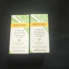 Burt  s Bees Sensitive Solution Calming Eye Cream 0.5 oz Lot of 2