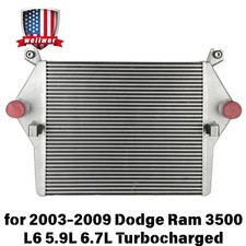 ALL Aluminum Intercooler for 2003-2009 Dodge Ram 2500 5.9L 6.7L Turbocharged
