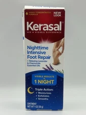 Nighttime Intensive Foot Repair Visible Results 1 Oz Box Damaged