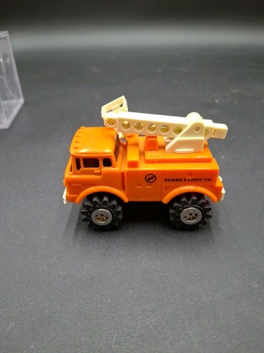 RARE HTF Vintage Schaper Stompers 4x4 FORD POWER & LIGHT BUCKET TRUCK Works NICE - Picture 6 of 14
