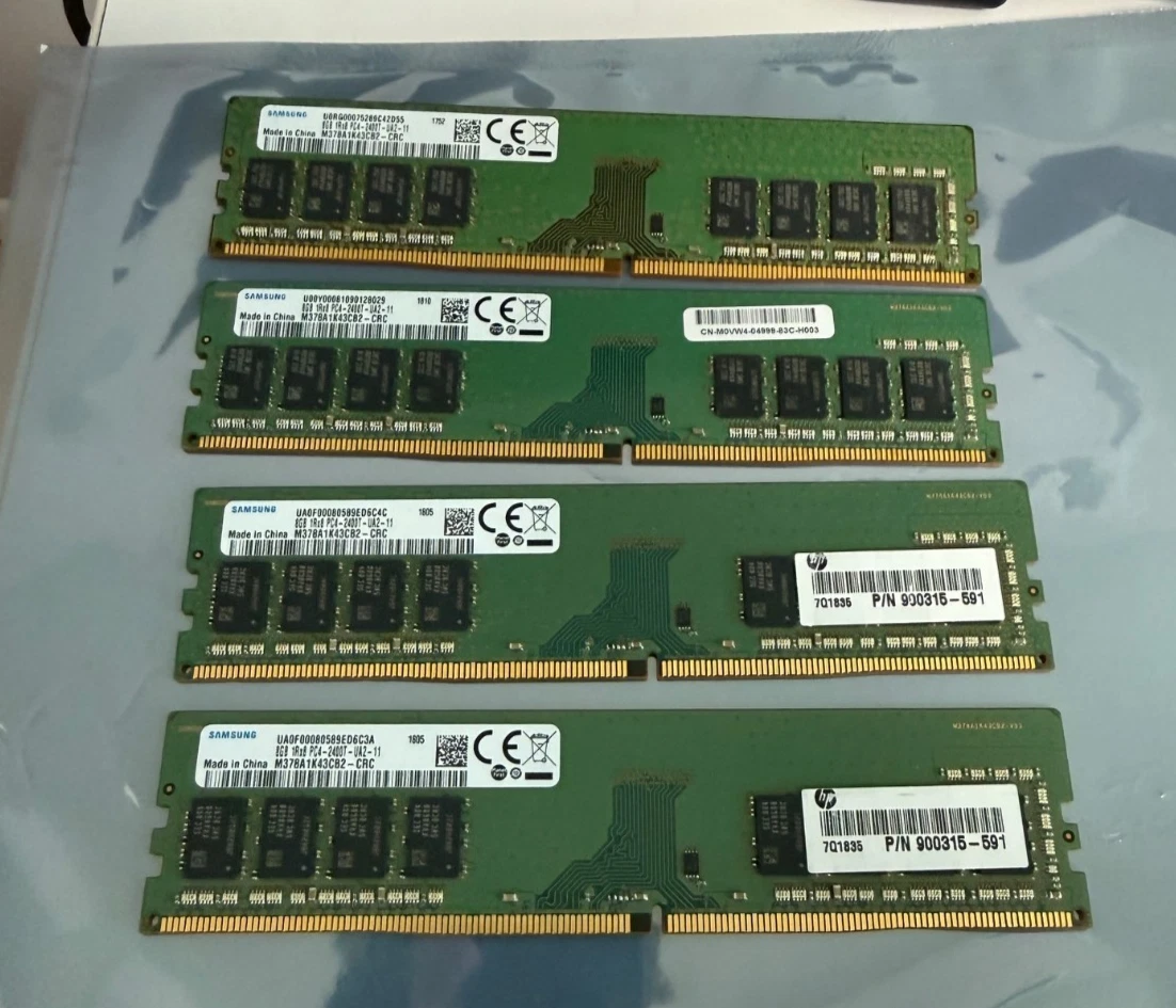 32 GB Total Capacity DDR4 SDRAM Memory (RAM) 4 Modules for sale | eBay