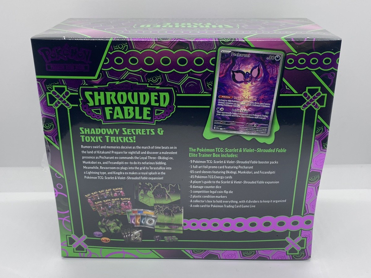 Pokemon Shrouded Fable Elite Trainer Box | Brand New, Sealed! (Small Tear) | eBay Pokemon Shrouded Fable Elite Trainer Box | Brand New, Sealed! (Small Tear) | eBay