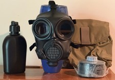 MIRA Safety CM-7M Gas Mask NBC-77 Filter 2040 Canteen Eagle Pouch