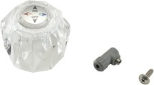 A662001CP-JPF1 Home Impressions Single Acrylic Faucet Handle Repair Kit Clear