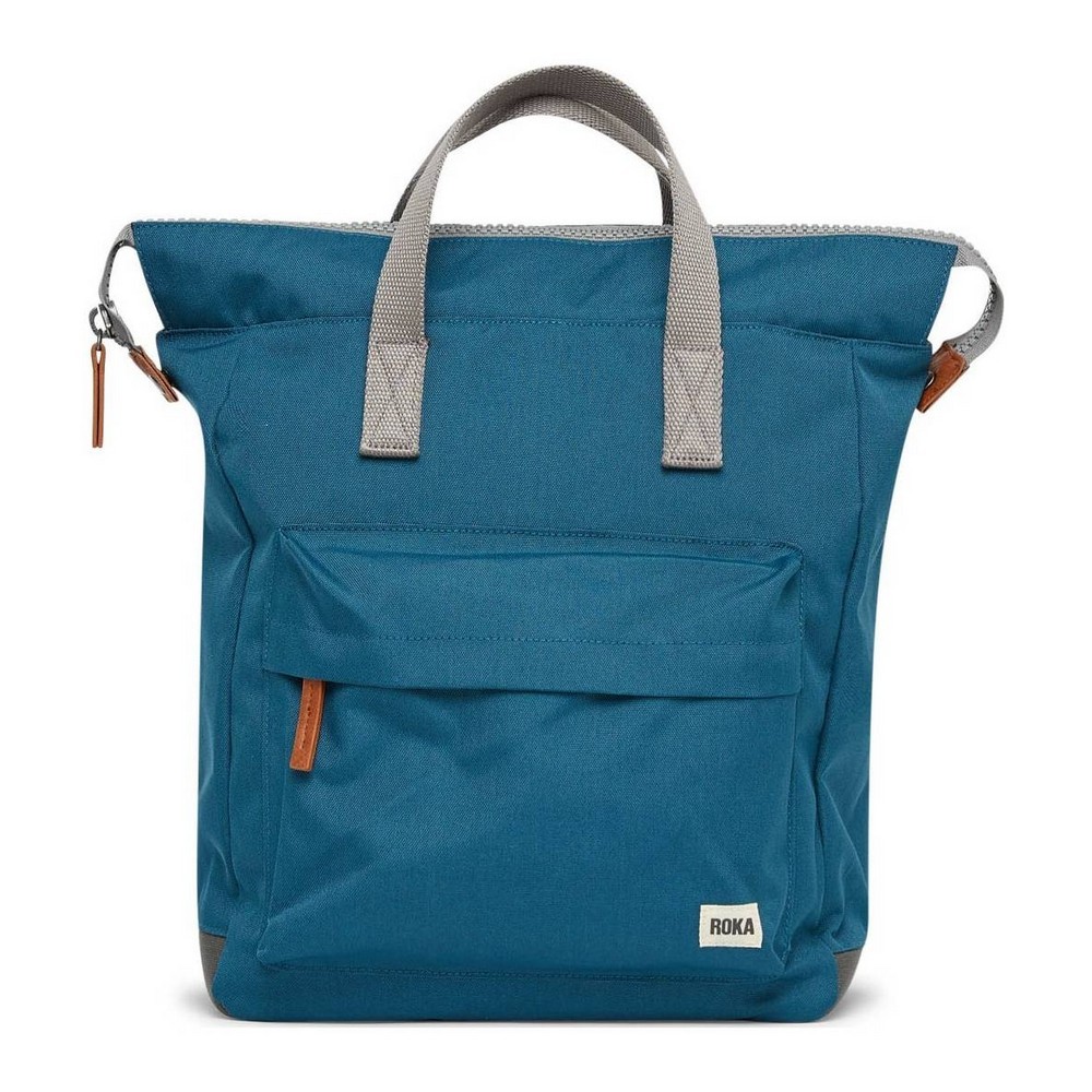 ROKA Bantry Medium Backpack in Marine Blue Nylon