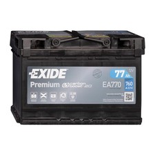 Exide Premium 77Ah Autobatterie 12V EA770 Starterbatterie Carbon Boost 2.0