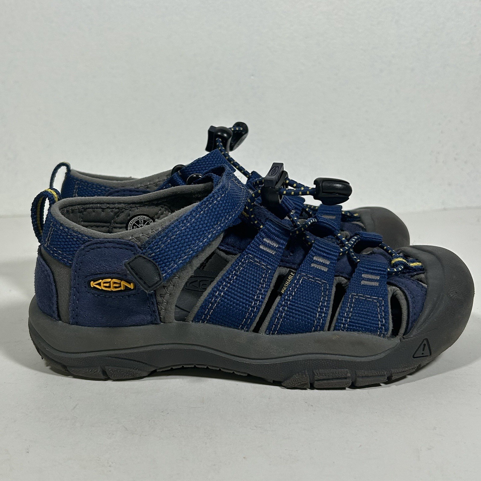 Scarpe da acqua Keen Newport H2 giovani ragazzi taglia 13 sandali blu escursionismo outdoor