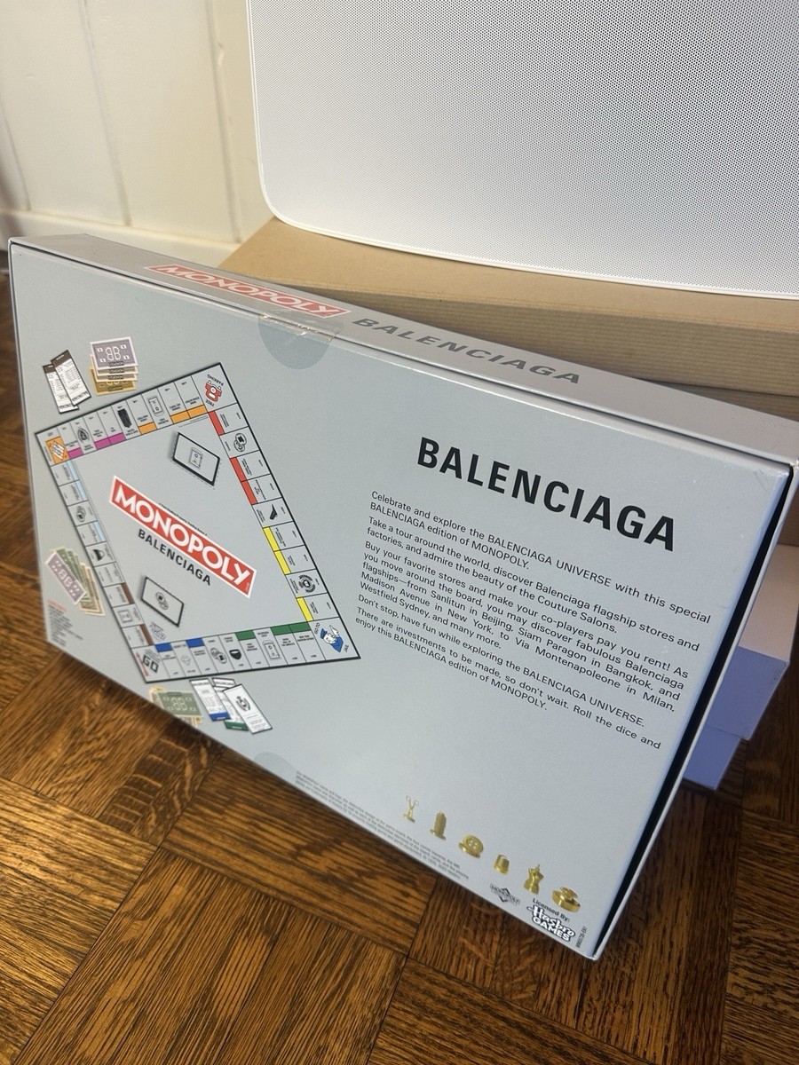 Rare Balenciaga Monopoly Board Game New Sealed Authentic 2025 | eBay